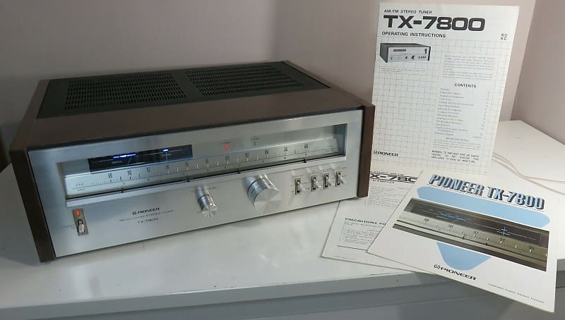 ジャンク Pioneer ステレオチューナー TX-7800 II