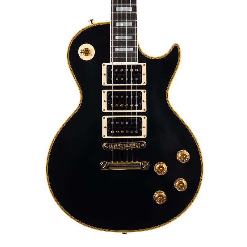 Gibson Custom Shop Peter Frampton "Phenix" Inspired Les Paul Custom VOS - Ebony image 1