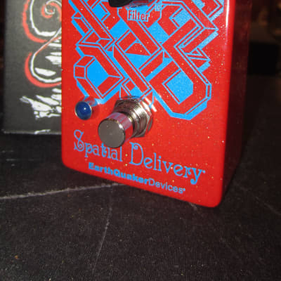 Limited Edition Earthquaker Devices Spatial Delivery Red and Blue image 1