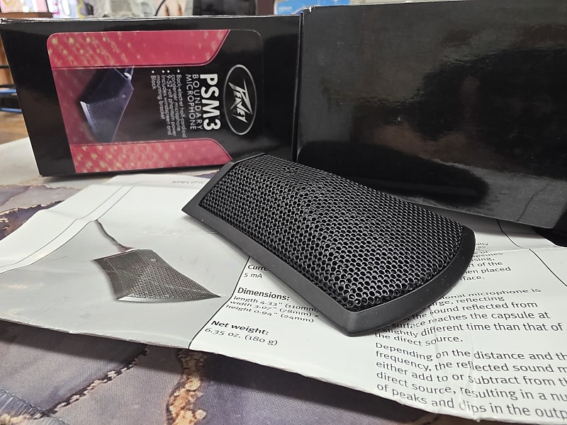 Peavey PSM 3 Boundary Mic | Reverb