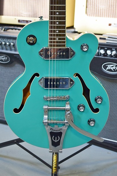 Epiphone Wildkat in Limited Edition Turquoise - Very Good Condition