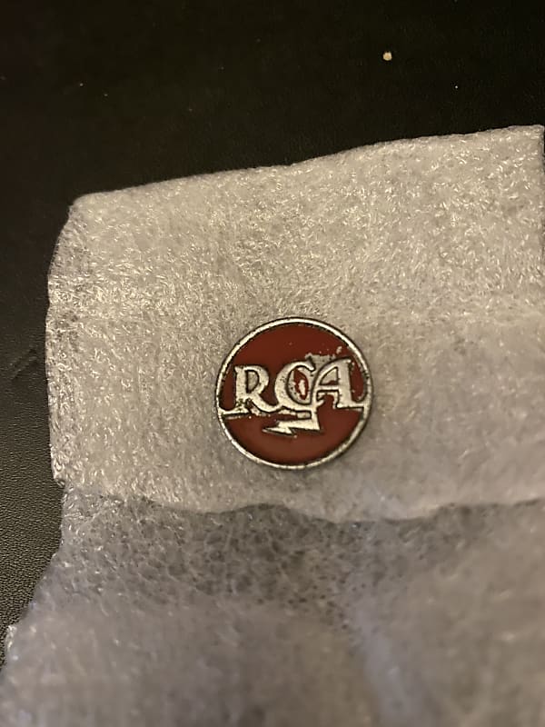 RCA Badge 1950’s 60’s Red | Reverb