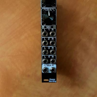 Happy Nerding 4x Stereo Mix - Eurorack Module on ModularGrid