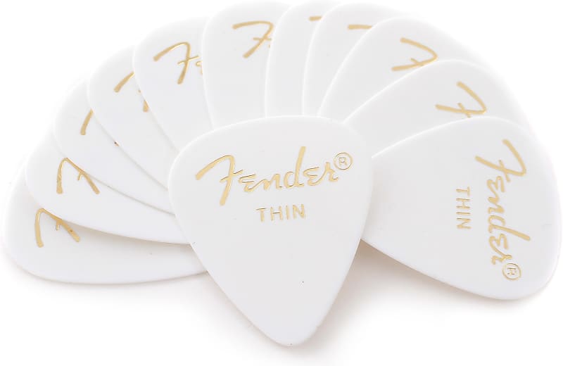 Fender médiators Premium Celluloid medium