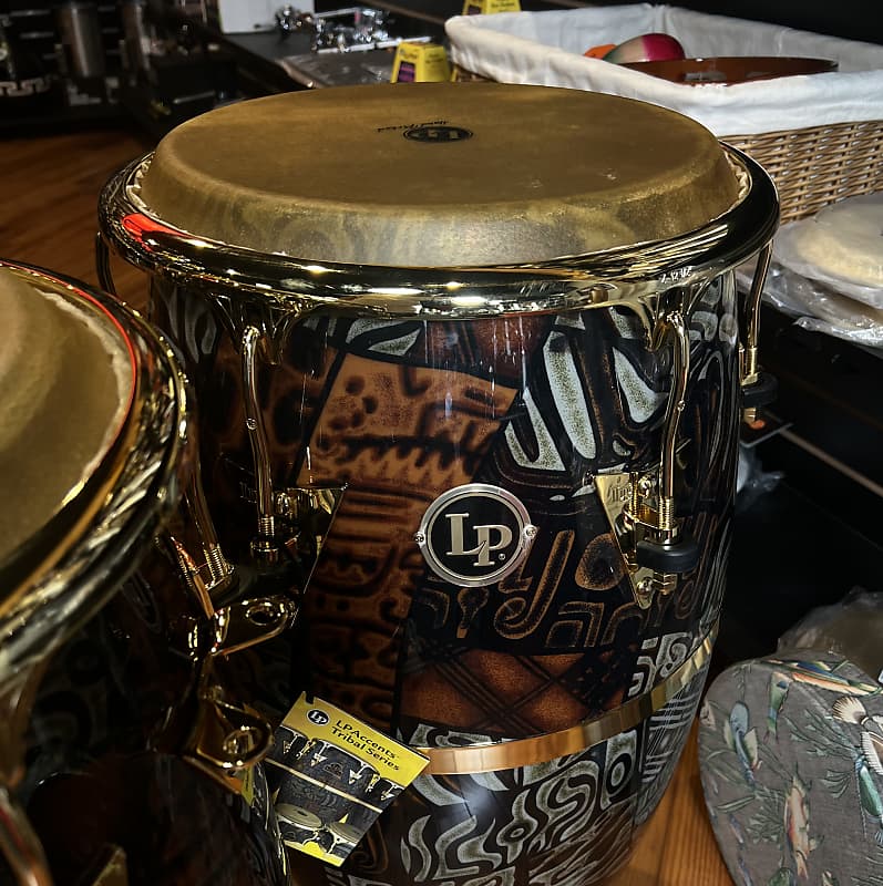 Limited Edition* LP Latin Percussion Fiberglass Tribal Series