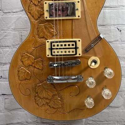 Electra 2258 Super Magnum Tree of Life Electric Guitar, Carved top, MIJ + Case image 6