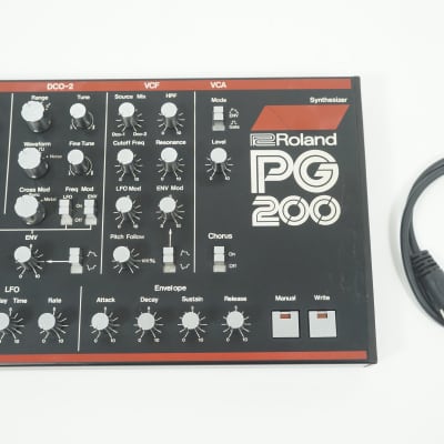 [SALE Ends Dec 23] Roland PG-200 Programmer Synthesizer Controller for JX-3P, MKS-30 w/ 6PIN DIN Cable