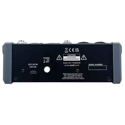 Citronic CMA-6 Compact Mixer with DSP FX and BT/USB image 4