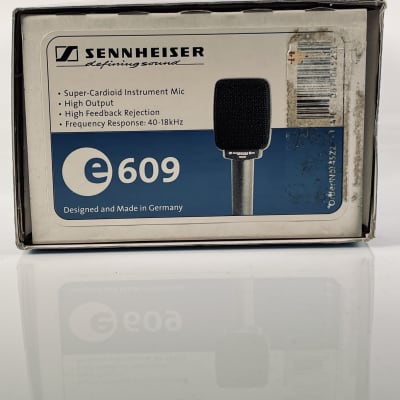 Sennheiser e609 Silver Supercardioid Dynamic Microphone image 1