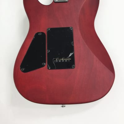 Kapok KATLSRD Thinline Merlot Red HTL Electric Guitar, Coil Split Humbuckers image 5