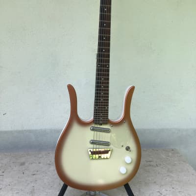 Jerry Jones Guitarlin Danelectro 1990's - Copperburst | Reverb