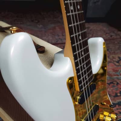 Super Rare* Tokai Lady Killer SD-653 1986-87 - Pearl White | Reverb