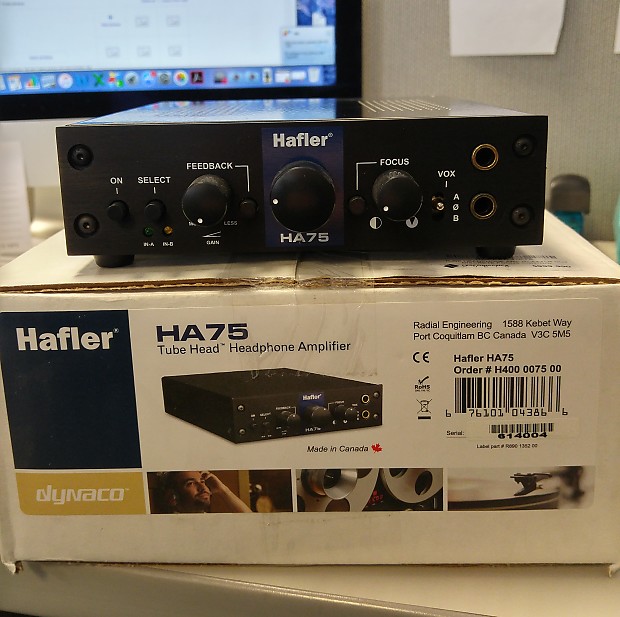 Hafler HA75 TubeHead Headphone Amp