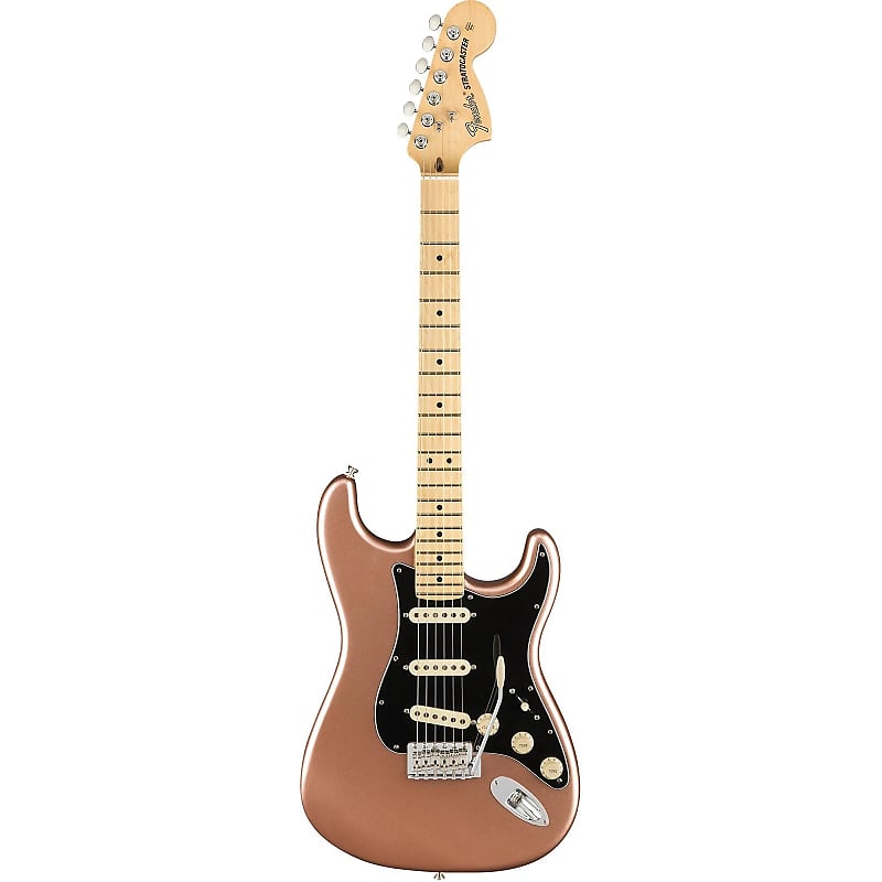 保証Fender American Performer Stratocaster HSS Aubergine トラスロッド調整不可 ハードケース付き フェンダー