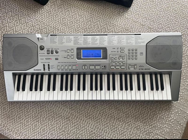 CASIO CTK-800 シルバー CASIO CTK-800 シルバー