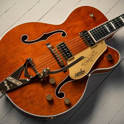Gretsch G6120TG-DS Players Edition Roundup Orange image 24