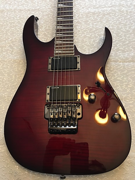 希少! 国内未発売モデル IBANEZ RG420 HPFM メイプル Amazon.com: Ibanez High Performance RG420HPFM - Blue Reef