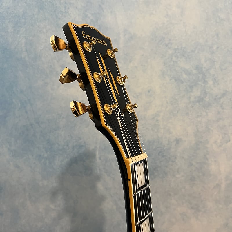 Edwards by ESP E-LP-98LTC 2007 Black Made in Japan Les Paul