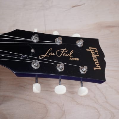 Gibson Les Paul Junior Tribute DC 2019 Blue Stain Double Cutaway Jr w/ Case image 4