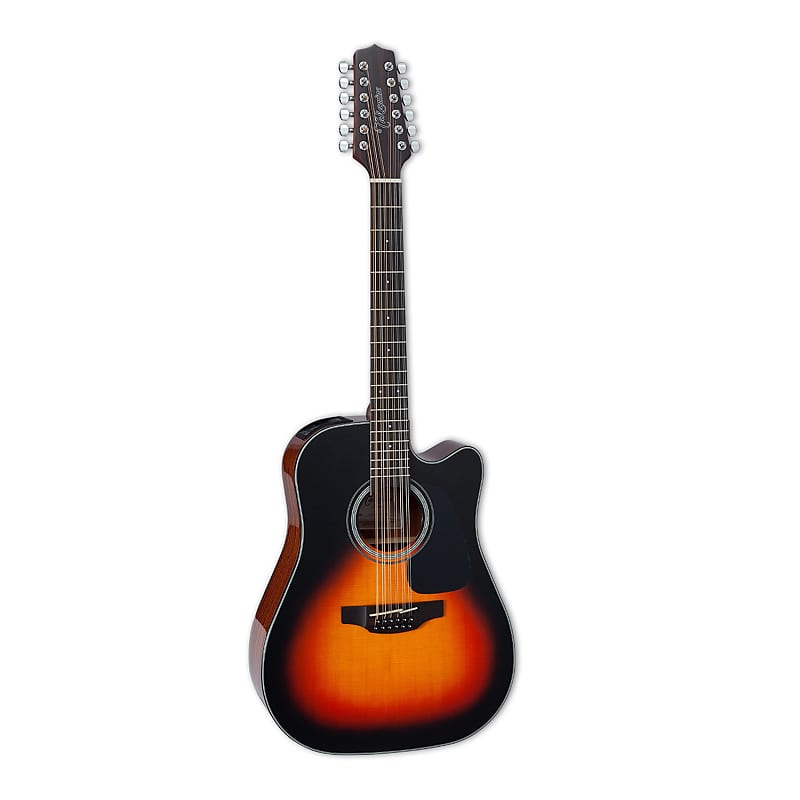 Takamine GD30CE-12 BSB Dreadnought 12 String Acoustic Electric Guitar, Sunburst image 1