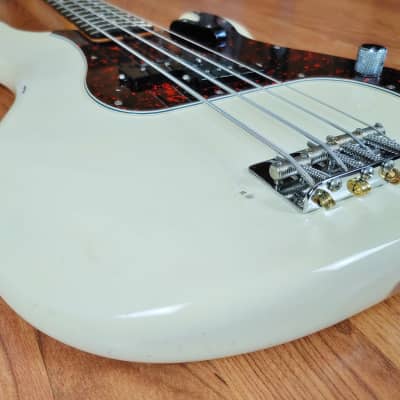 2003 Fender American Vintage '62 Precision Bass Olympic White With OHSC & Case Candy Free Shipping image 13