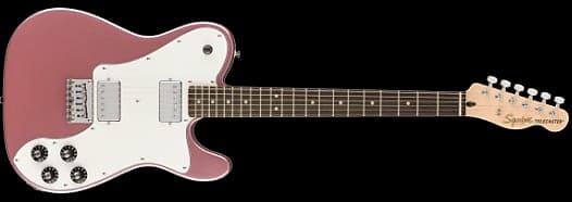Squier Affinity Series Telecaster Deluxe Burgundy Mist image 1