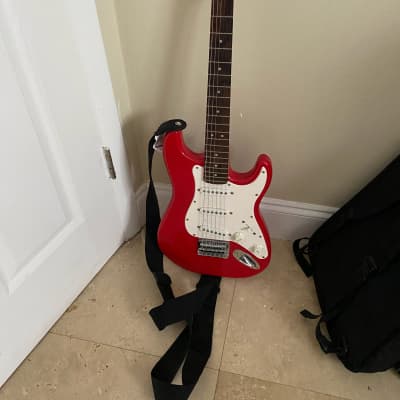 Squier Mini Stratocaster 2014-2015 Red image 1