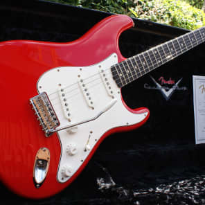 2008 Fender Custom Shop Todd Krause Masterbuilt Mark Knopfler Hot Rod Red 60’s Strat image 12