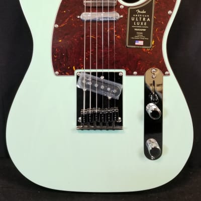 Fender Ultra Luxe Telecaster Rosewood, Transparent Surf Green