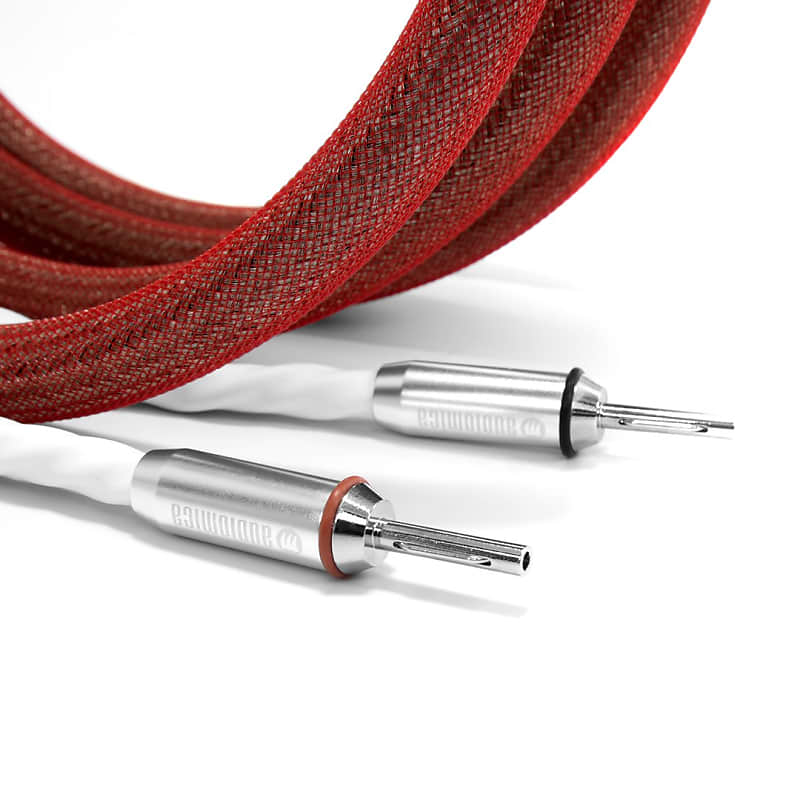 | Audiomica Laboratory Celes Excellence High End Speaker Cable, 2.5m - red/black |  			