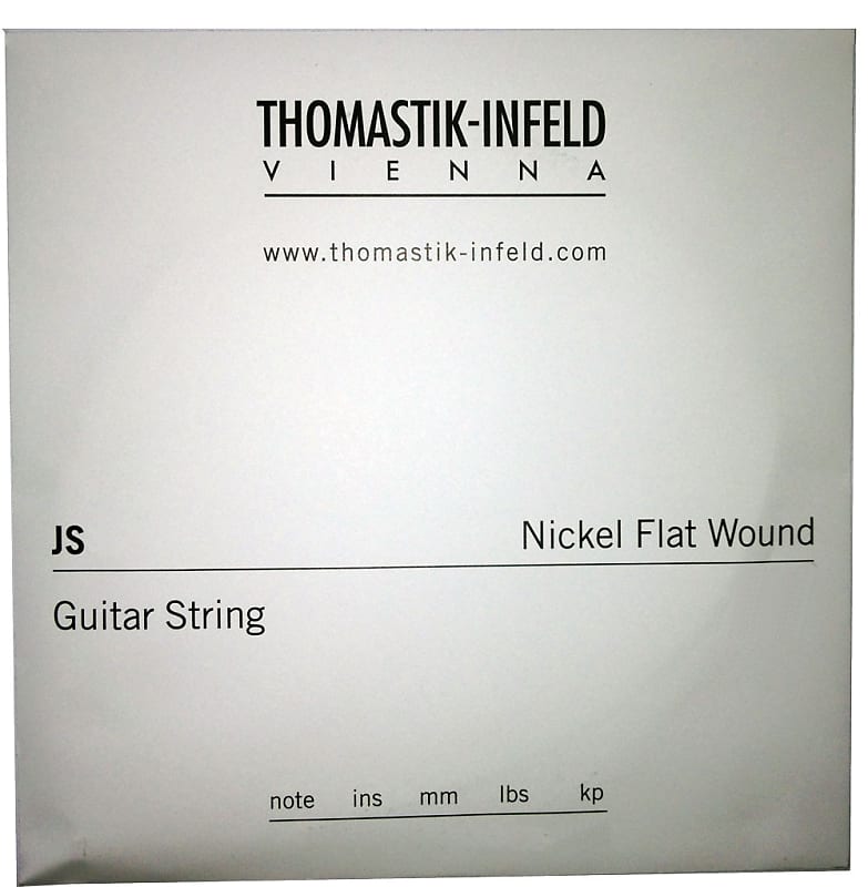 Thomastik-Infeld JS53 Jazz Swing Nickel Flat-Wound Guitar String - E (.53) image 1