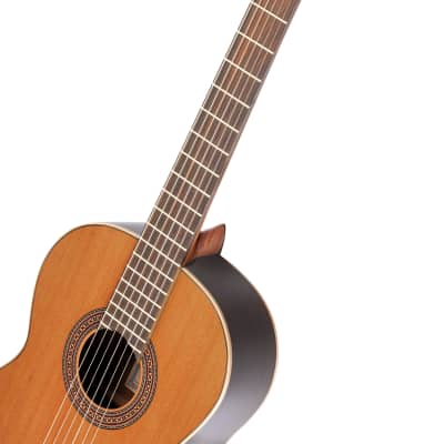 *NOS* Ortega Traditional Series R190 Made in Spain Classical Nylon String Guitar w/ Gig Bag - Natural image 7