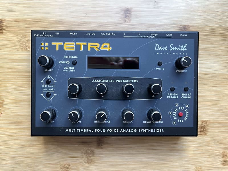 Dave Smith Instruments TETR4 Dave Smith Tetr4 シンセサイザー Dave