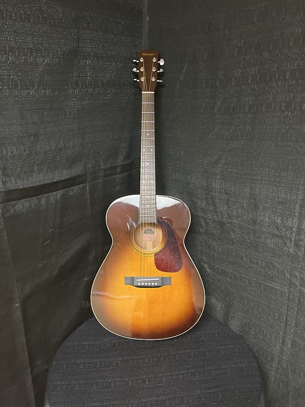 Morris MF-256TS - burst finish acoustic guitar