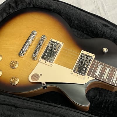 Gibson Les Paul Tribute 2021 Satin Tobacco Burst New Unplayed w/Bag Authorized Dealer 8lbs 6oz image 4