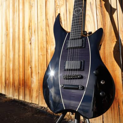 Framus D Series Artist Line Devin Townsend Stormbender - Solid Black High Polish  6-String Electric Guitar w/ Gig Bag (2022) image 5