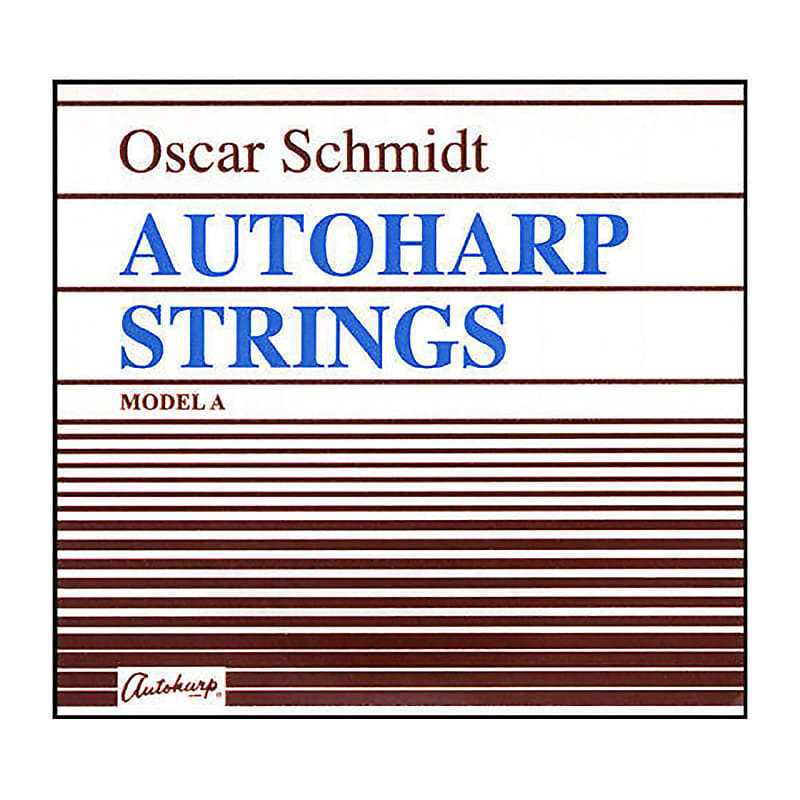 Oscar Schmidt ASA Type A Loop End Auto Harp String Set image 1
