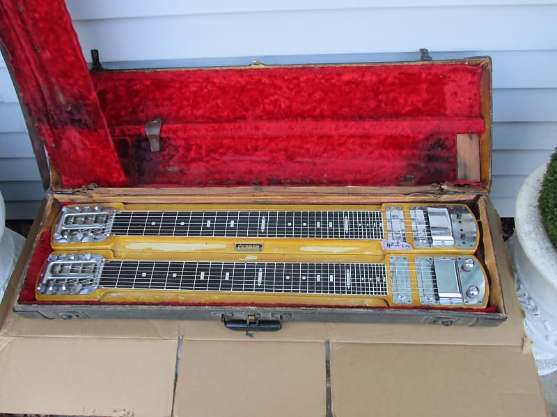 Fender Stringmaster D8 2-Neck Steel Guitar Lap Steel | Reverb