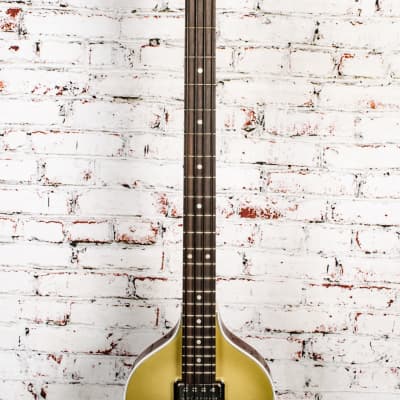 Hofner - Custom Shop Violin Bass, Gold Top - Made In Germany - w/OHSC - xT004 - USED image 3