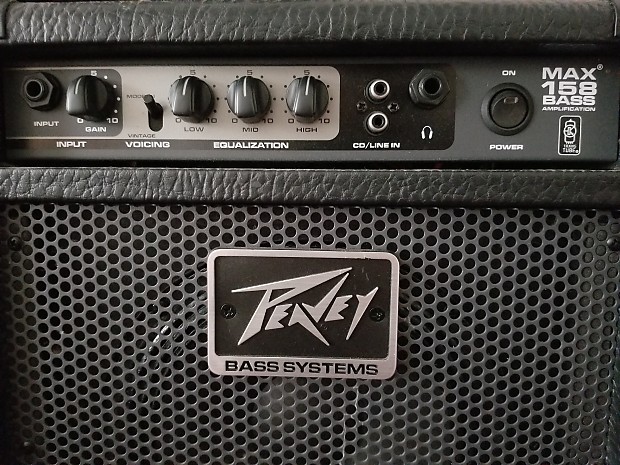 Peavey max 158 bass amp 50 watt outlet