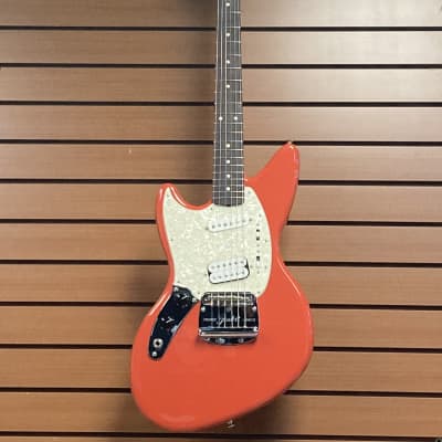 Fender Kurt Cobain Jag-Stang Left-Handed in Fiesta Red w/Gig Bag 2021 image 1