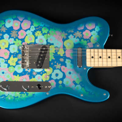 2016 Fender Limited Edition FSR Classic '69 Telecaster MIJ with Maple Fretboard - Blue Flower | Tex-Mex Pickups Japan image 3
