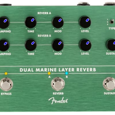Reverb.com listing, price, conditions, and images for fender-dual-marine-layer-reverb
