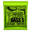 Regular Slinky 5-String Ni-Wnd Electric Bass Strings 45-130 Gauge Set 45/G 65/D 80/A 100/E 130 Low-B
