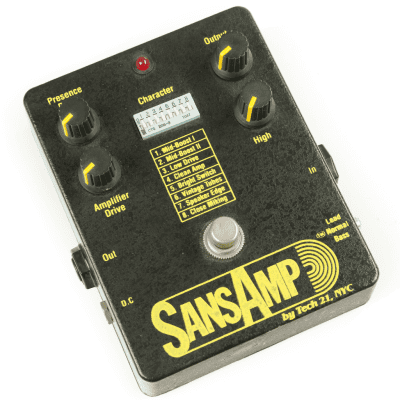Tech 21 SansAmp Classic 旧型 Tech 21 SansAmp Classic | Reverb Canada