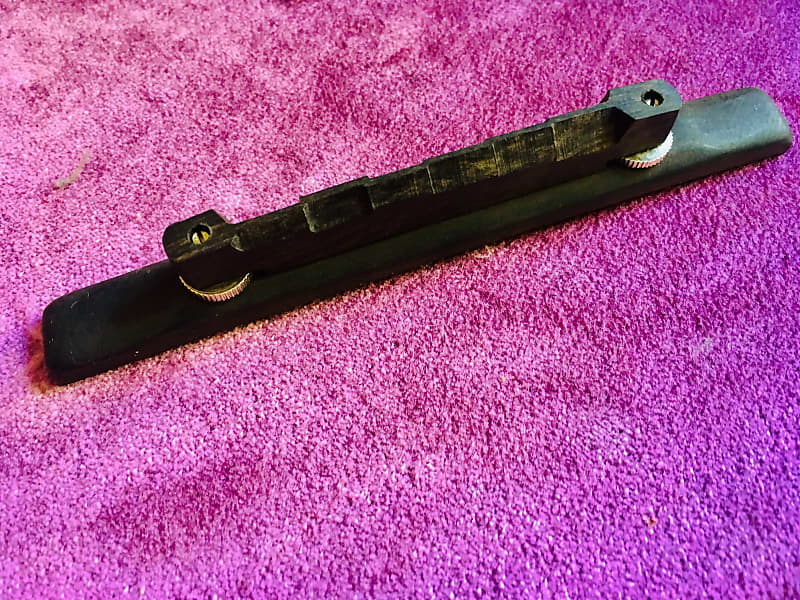 Low Profile Acoustic Archtop Bridge Kay Harmony Gibson Reverb