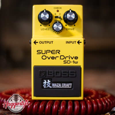 Boss SD-1w Super Overdrive Guitar Effects Pedal | Reverb