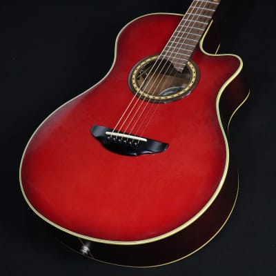 Yamaha APX600FM Thinline Cutaway Acoustic-Electric Guitar - Flame