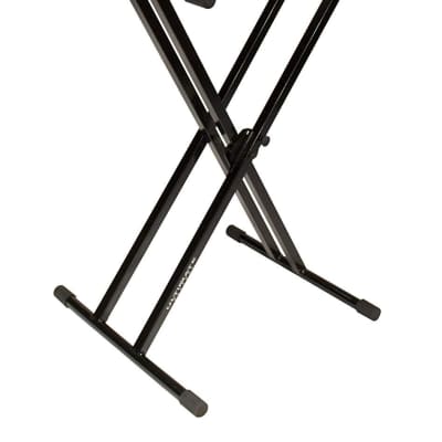 Ultimate Support IQ Series X-style Keyboard Stand Single-braced Tubing - 100 lbs. Capacity image 6