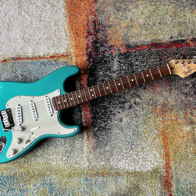 Fender Stratocaster  1993 Caribbean Mist image 10